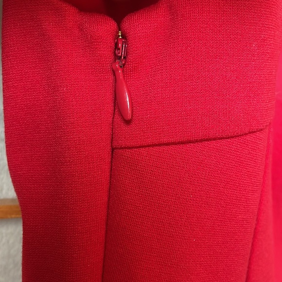 Kate Spade New York Bow Back Dress in Spicy Red Size 2 - Picture 7 of 9